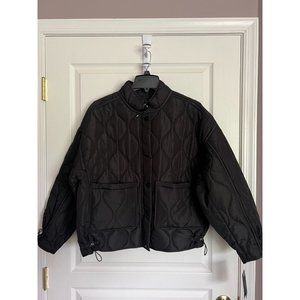 Lucky Brand Women's L Black Onion Quilt Jacket